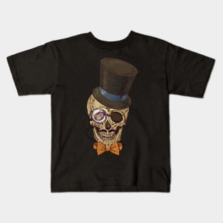 Hipster skull Kids T-Shirt